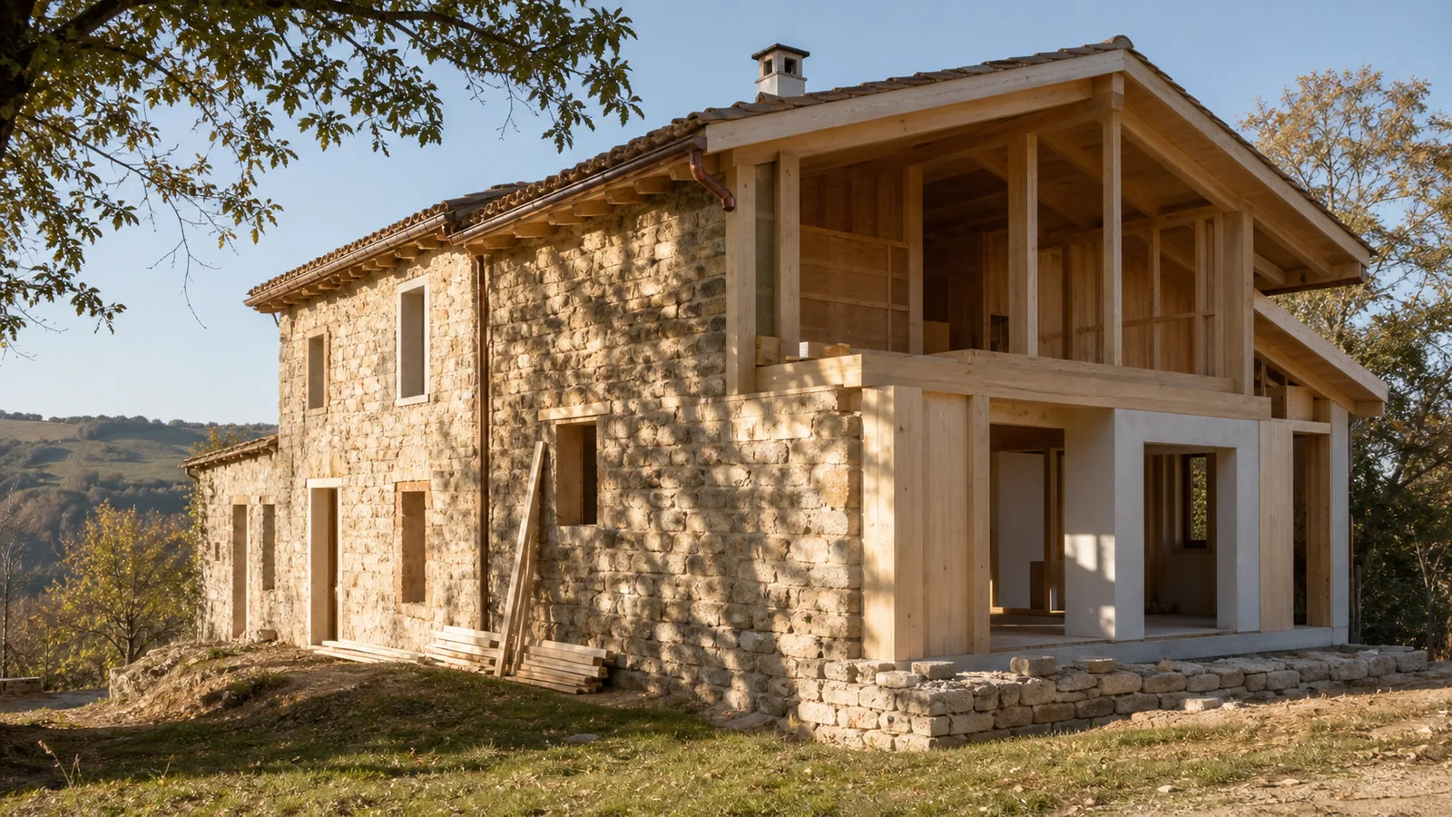 Ristrutturazione casa di campagna: recuperare un casale